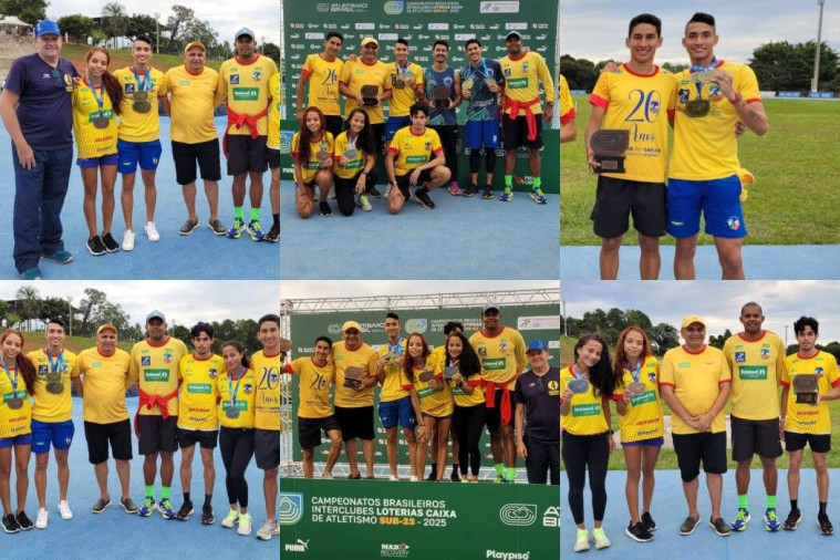 Atletas de Barra do Garças conquistam três ouros, uma prata e um bronze no Brasileiro Sub-23